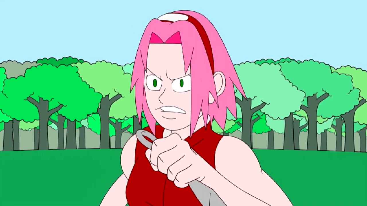 火影忍者#小樱vs迪达拉