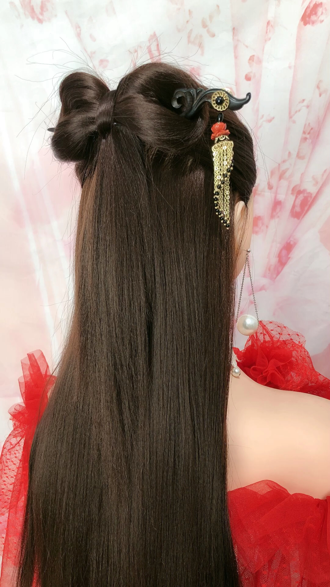 全民最火编发#古代步摇发簪的正确用法