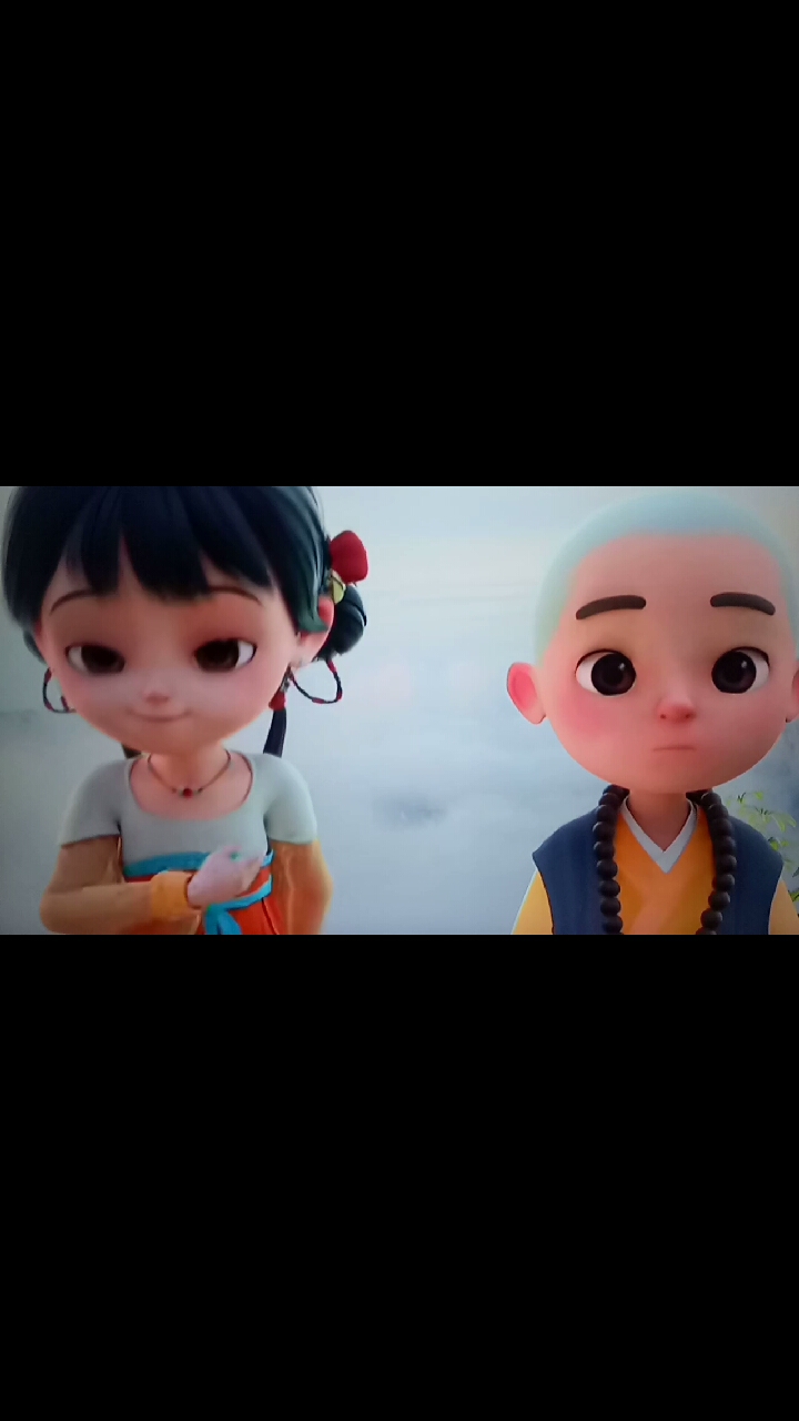 一禅小和尚小铃铛姐姐蹦极好玩吗