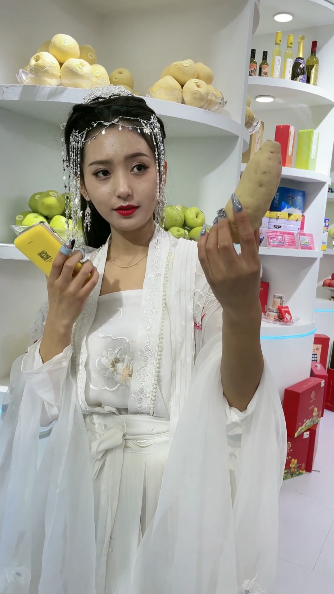 大唐不夜城千艺仙女下凡来带你游览杨凌农高会现场爆赞