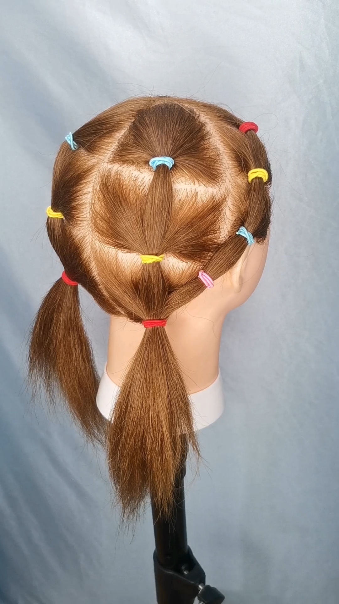 双马尾小可爱#儿童简单双马尾
