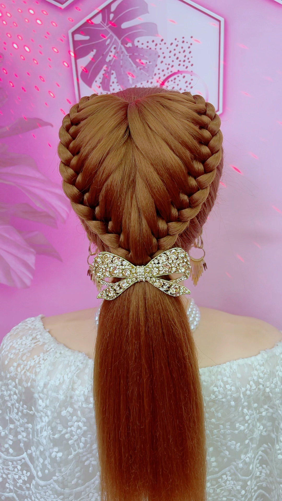 简单大方,爱心发型