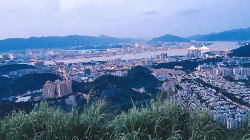 广东高要象山夜景