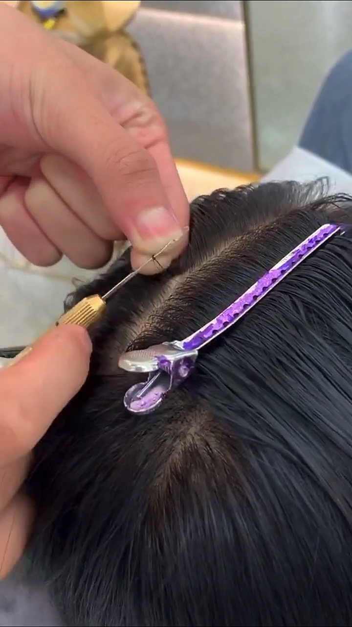 全民独门绝技咖#微型接发