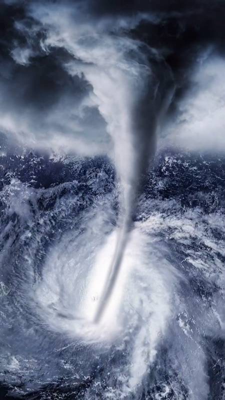 海底龙卷风吓人图片