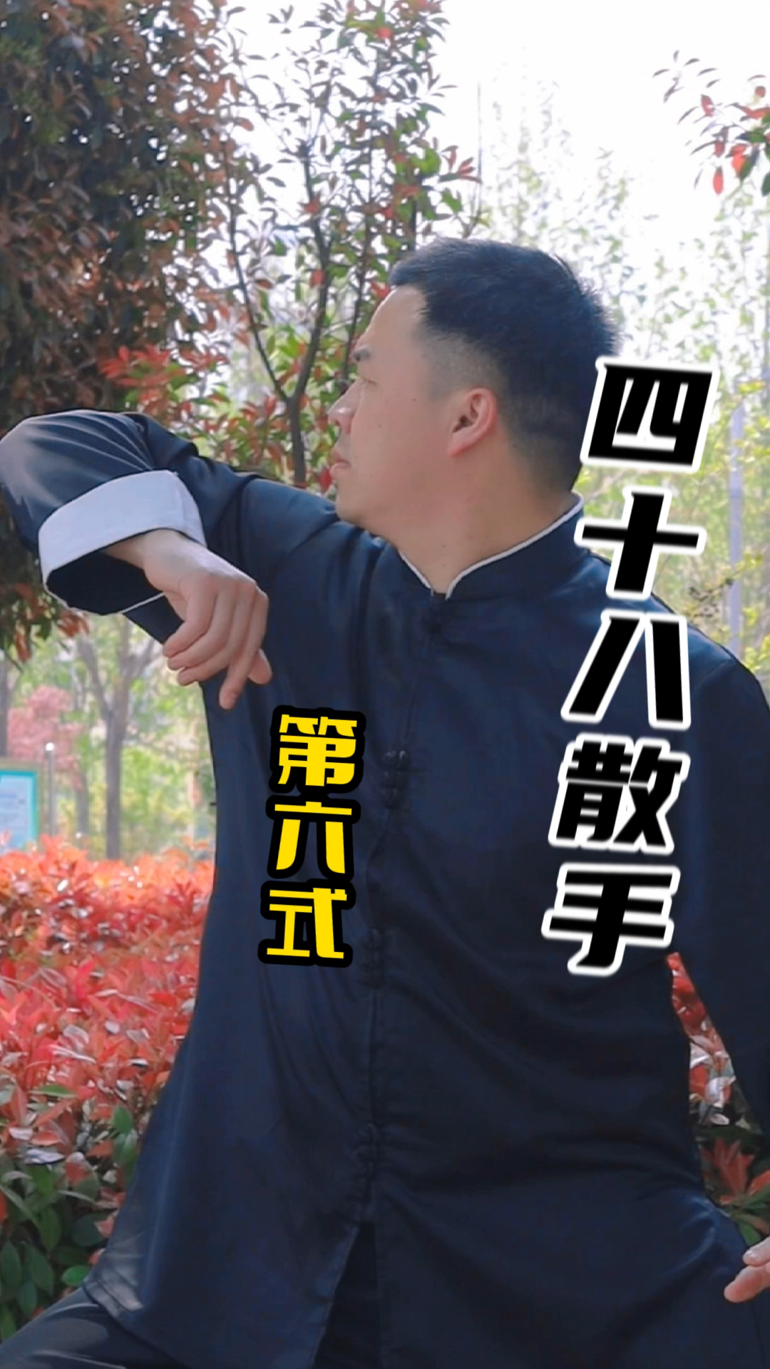 破壳计划48式散手发力教学小白轻松学第六式回头打肘