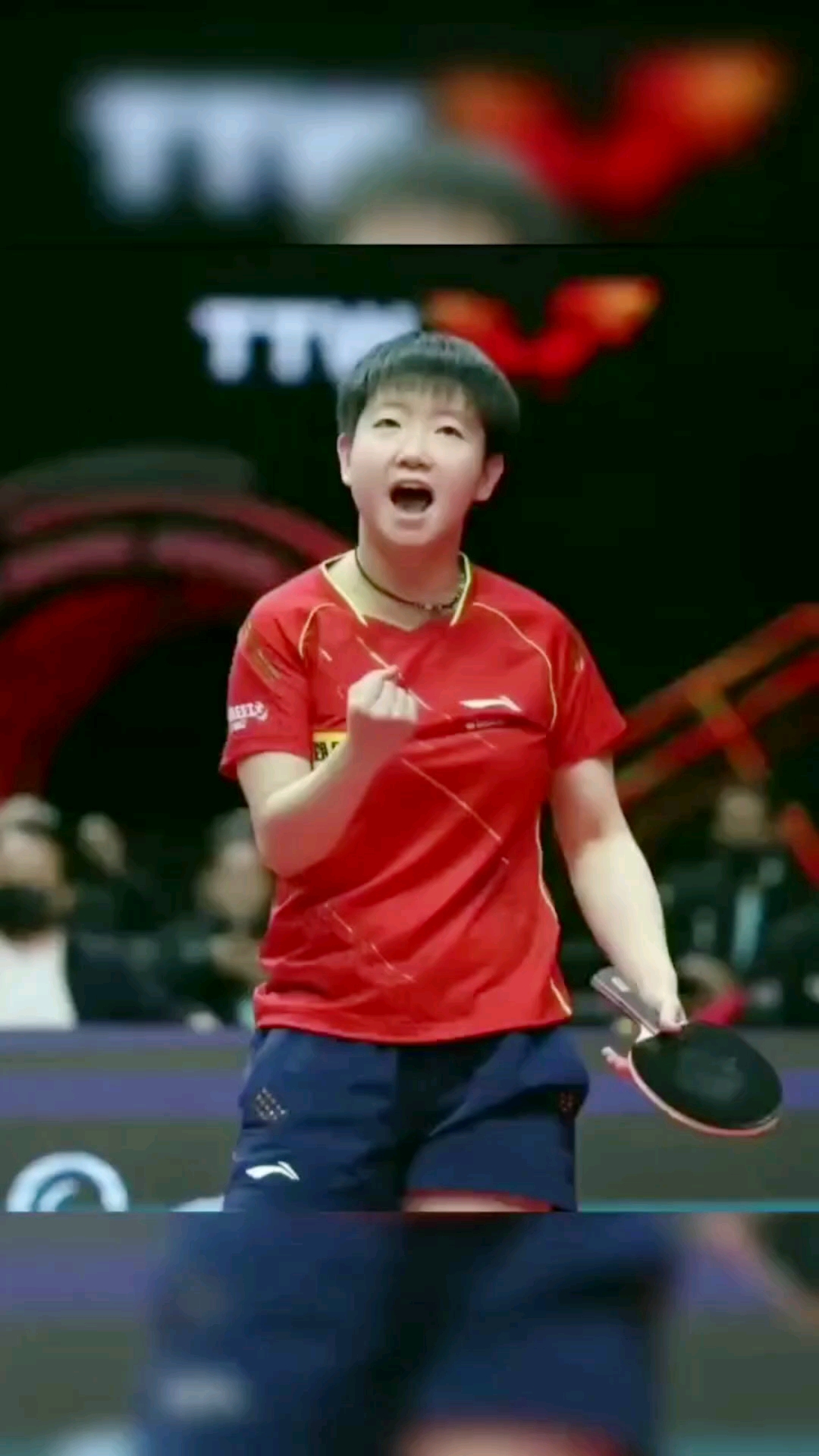 国球乒乓#莎莎内心深处是强者,她希望自己越来越成熟,遇到困难勇椭北