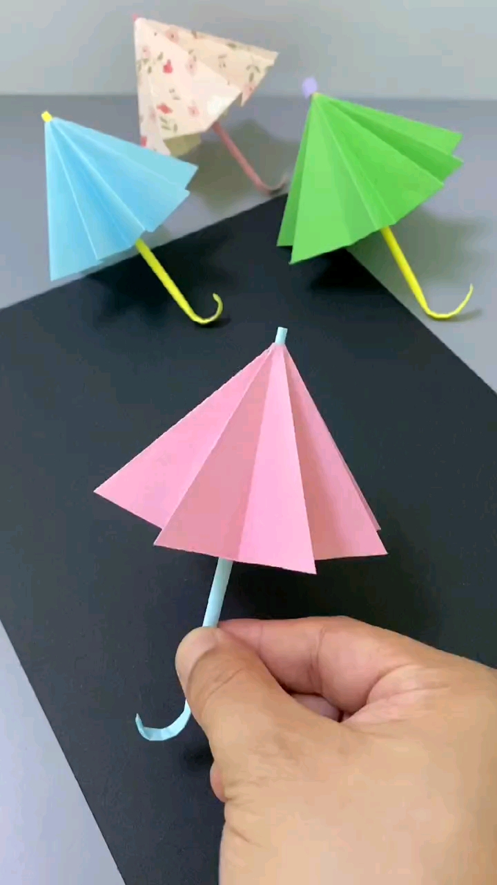 手工制作伞图片步骤图片