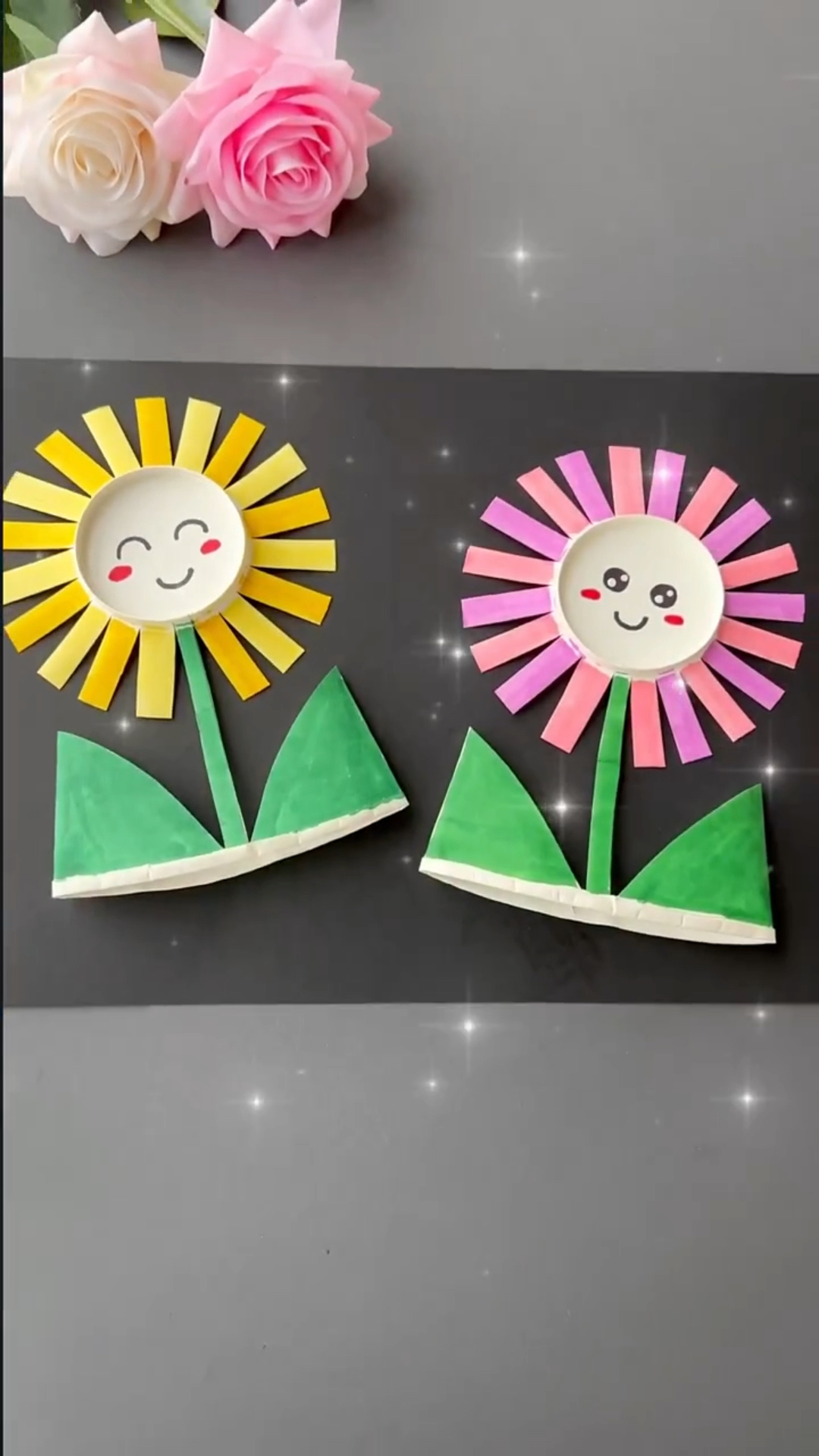 手工制作喝完的纸杯不要扔剪一剪就能做好看的小花