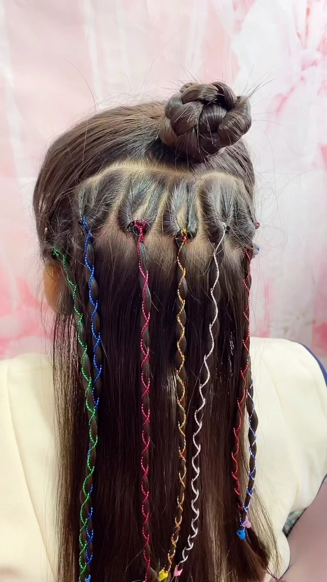 全民最火编发#儿童炫酷脏辫简单扎,夏天头皮才凉快-度小视