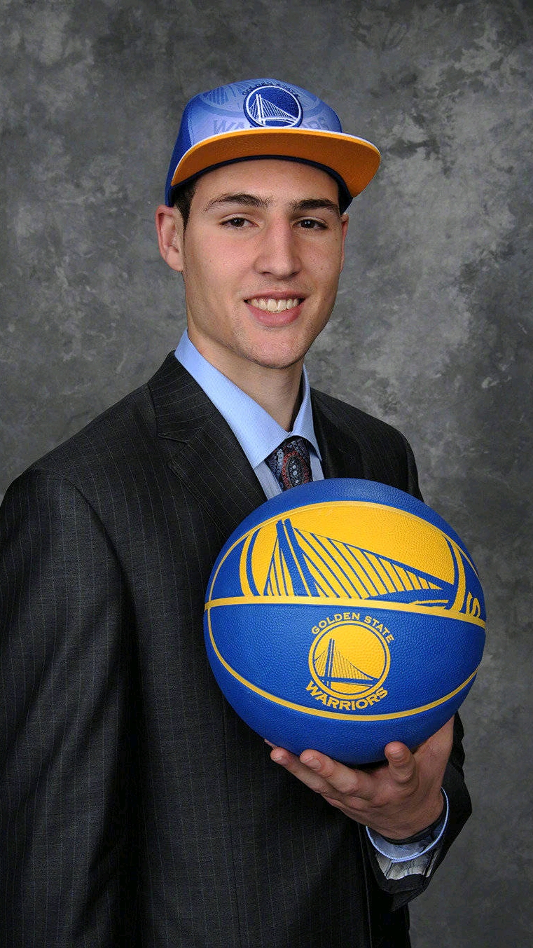 篮球#年轻的克莱汤普森