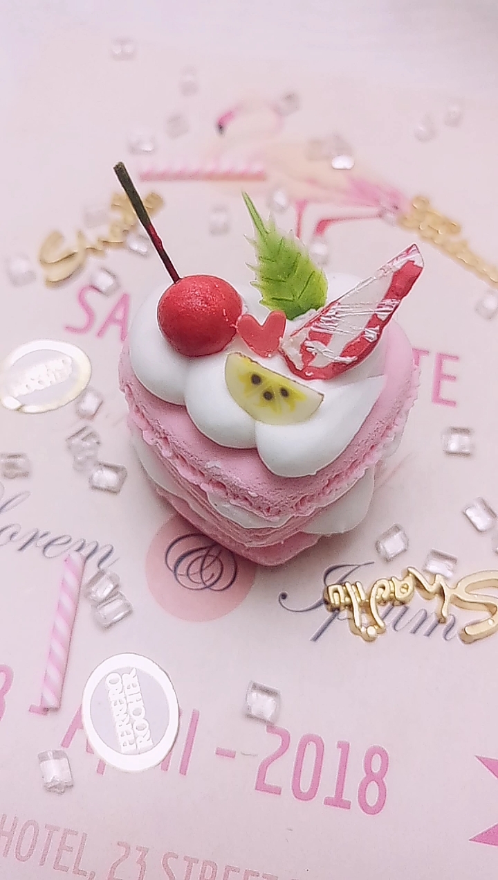 手工制作#粘土仿真甜品