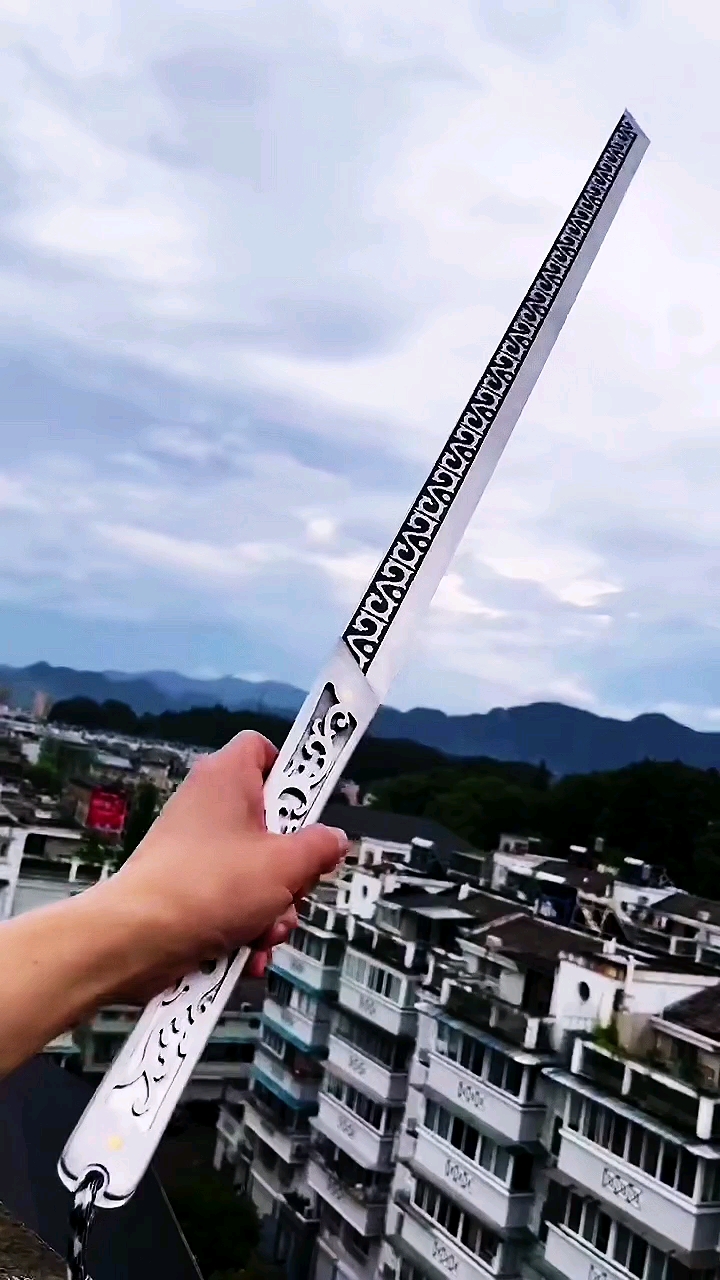 破壳计划#龙泉手工锻打现代一体唐刀-度小视