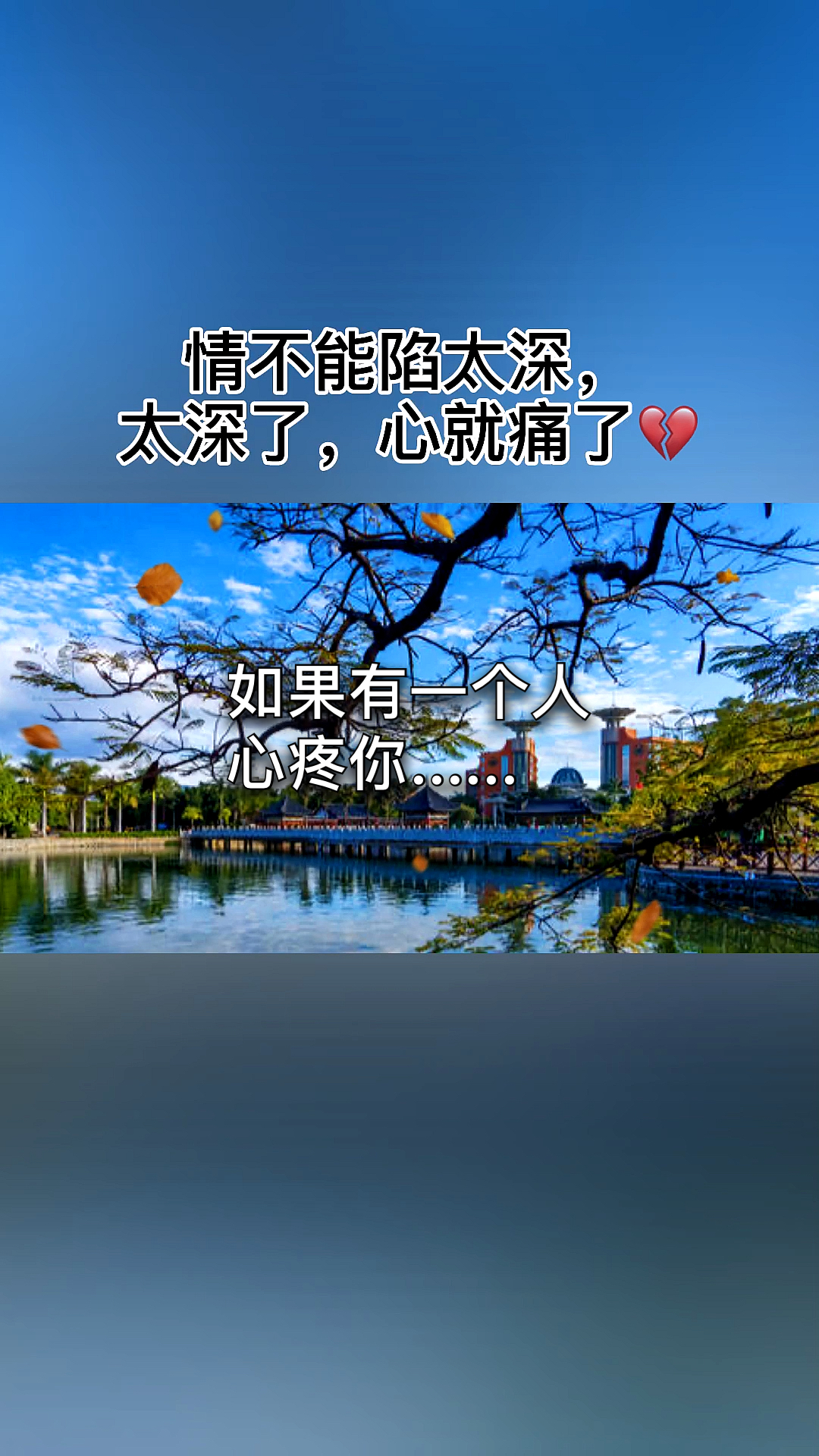 走不出的是一份感情;放下的是一个人名,放不下的是一个曾经