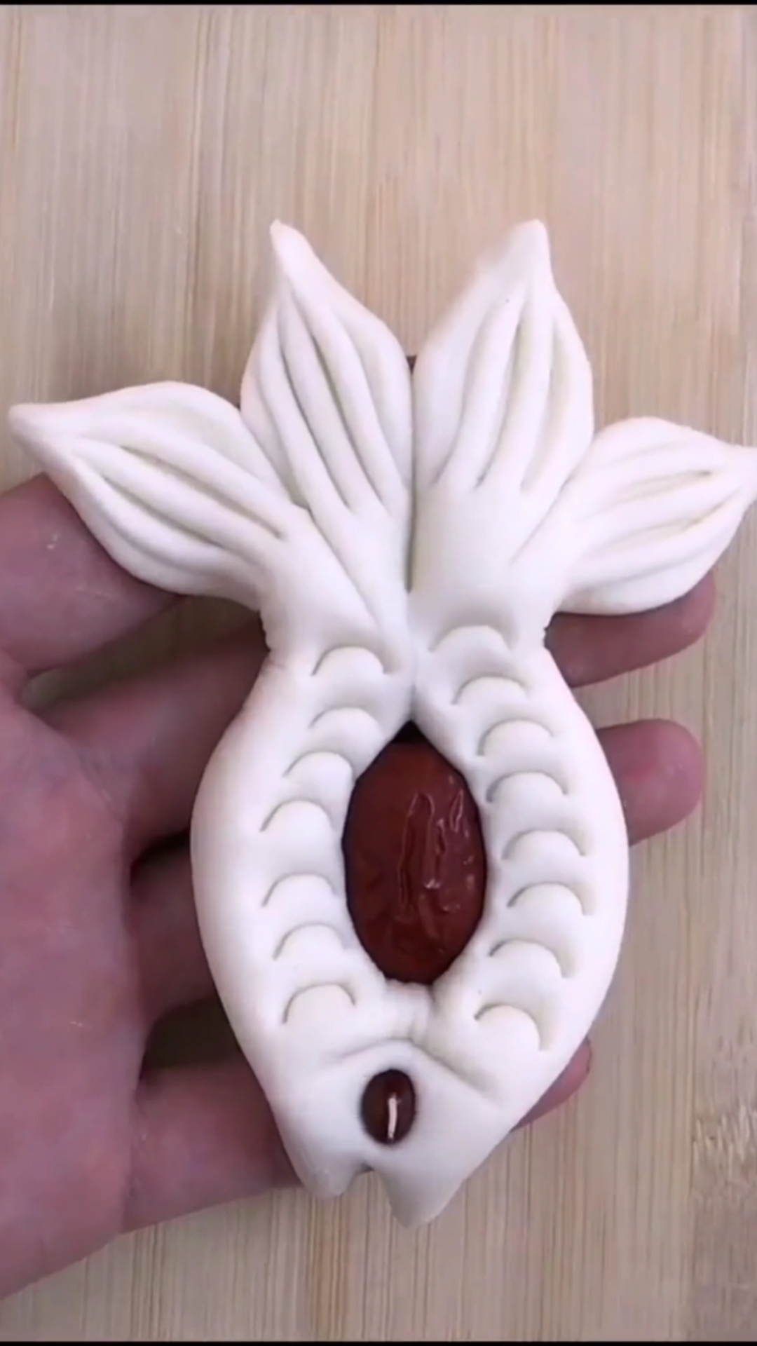 神颜福利社#一把小勺就能做的金鱼馒头,你学会了吗?