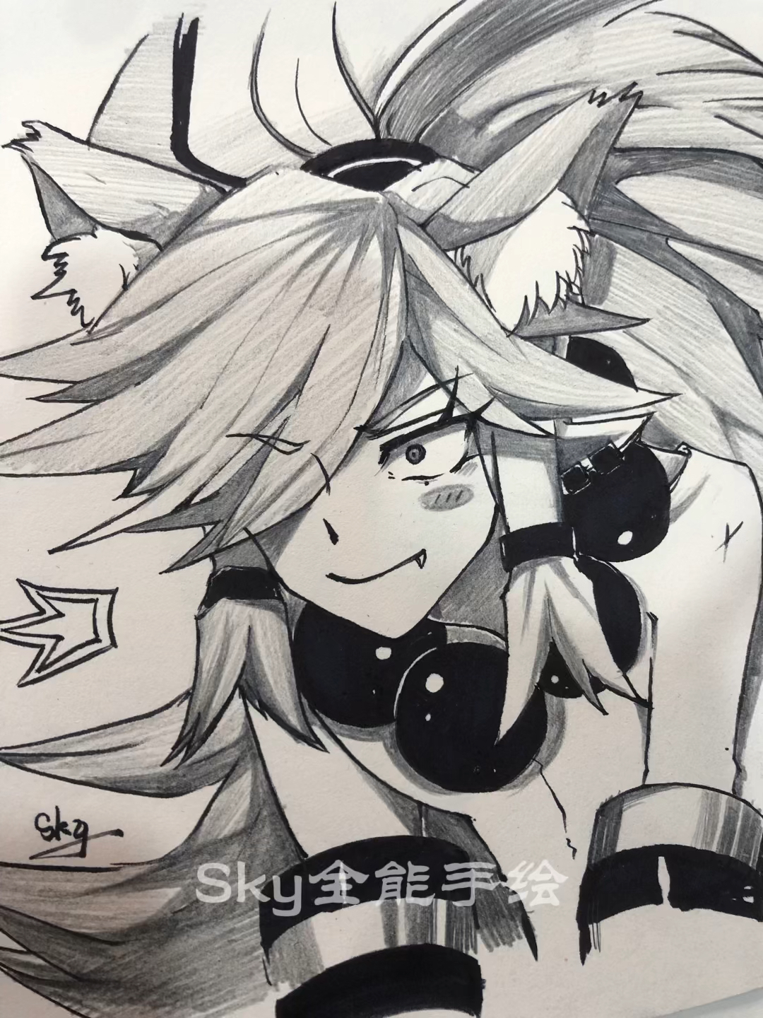 画画原来如此简单粉丝一直想看我画佩利献上作品