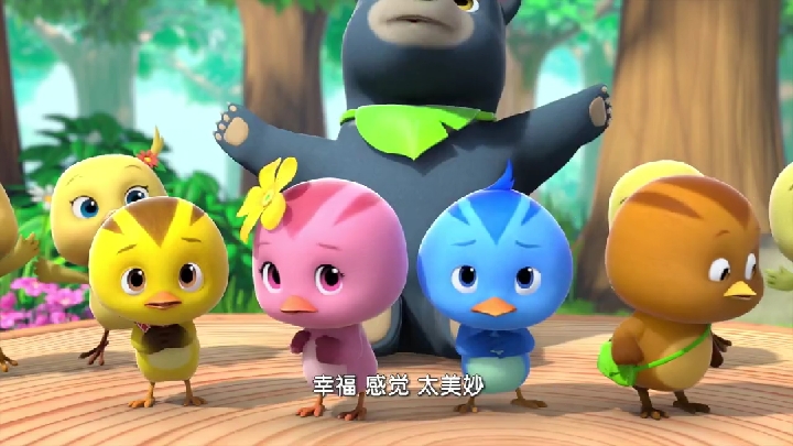 动漫#《萌鸡小队2》第六集:给妈妈的礼物