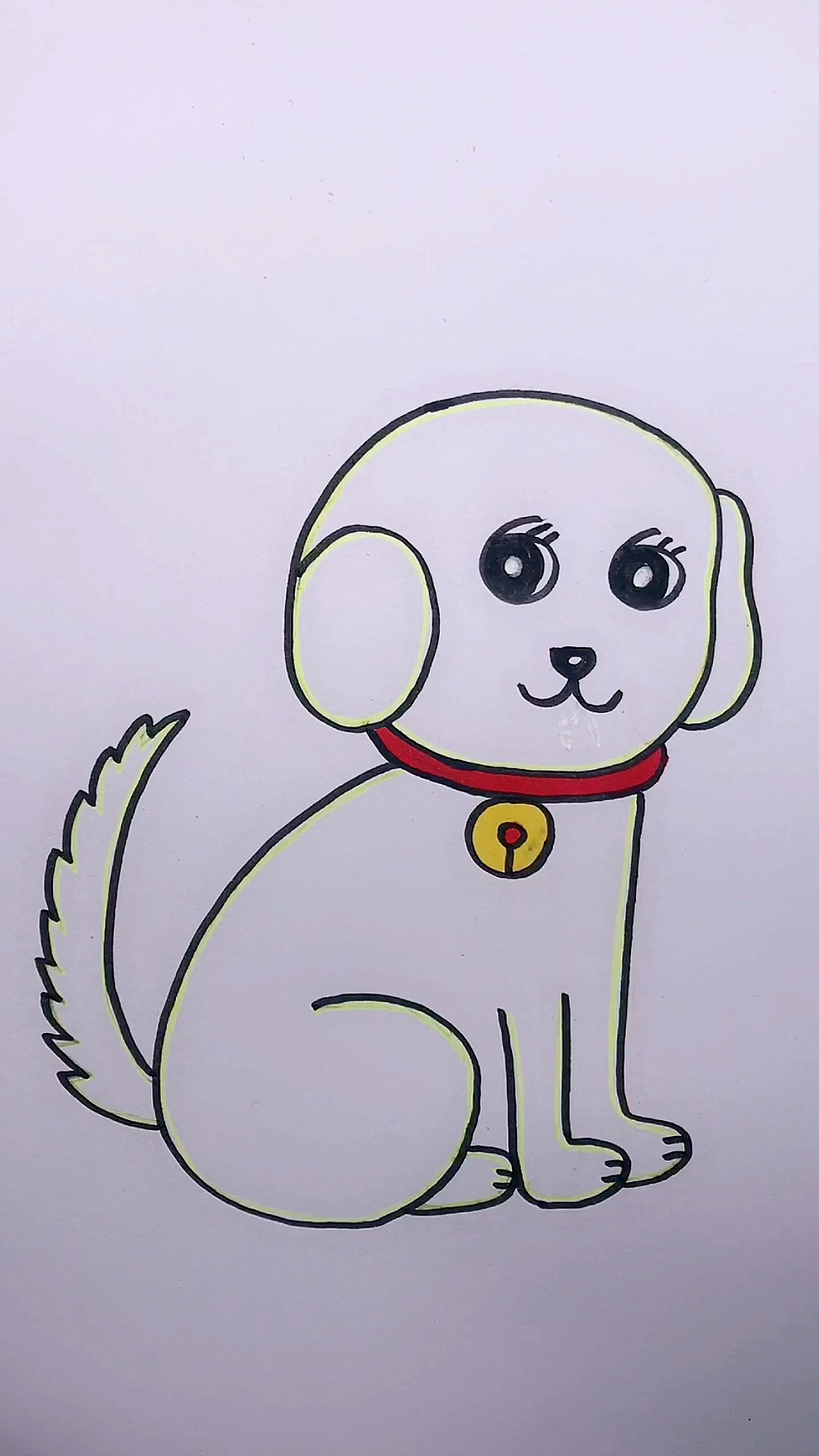 画画原来如此简单#四个6画哈巴狗-度小视