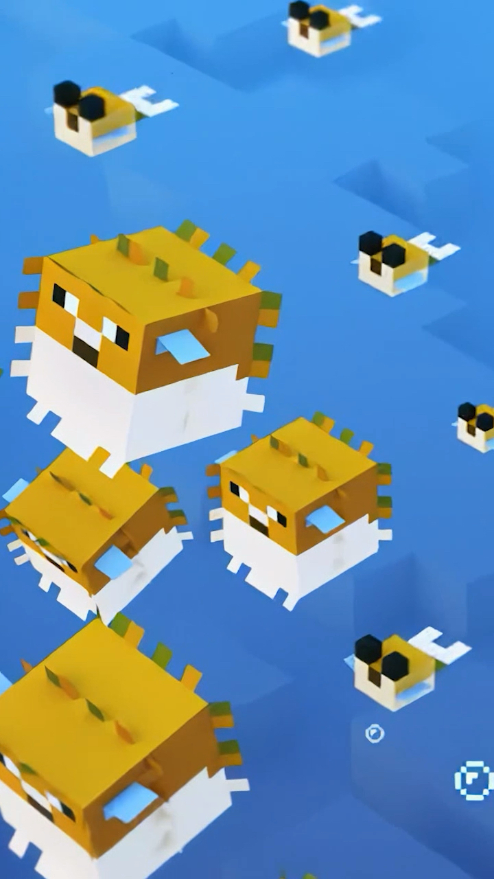 我的世界#帮我找一下红色河豚!