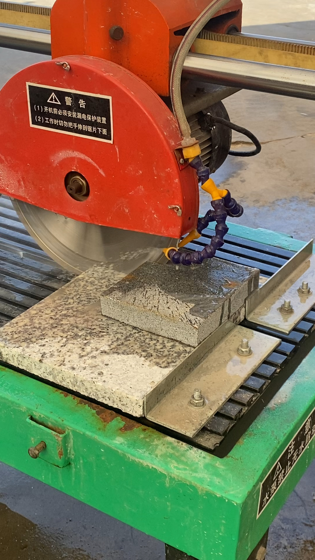 全自动大理石切割机小型花岗岩地铺石切割机