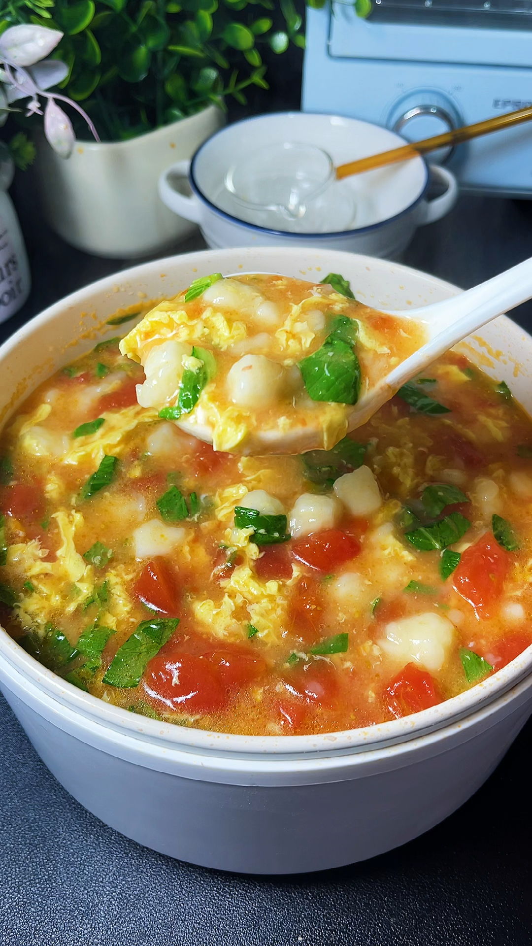 在家做个拿手菜#山药疙瘩汤你吃过吗?老人小孩都爱吃