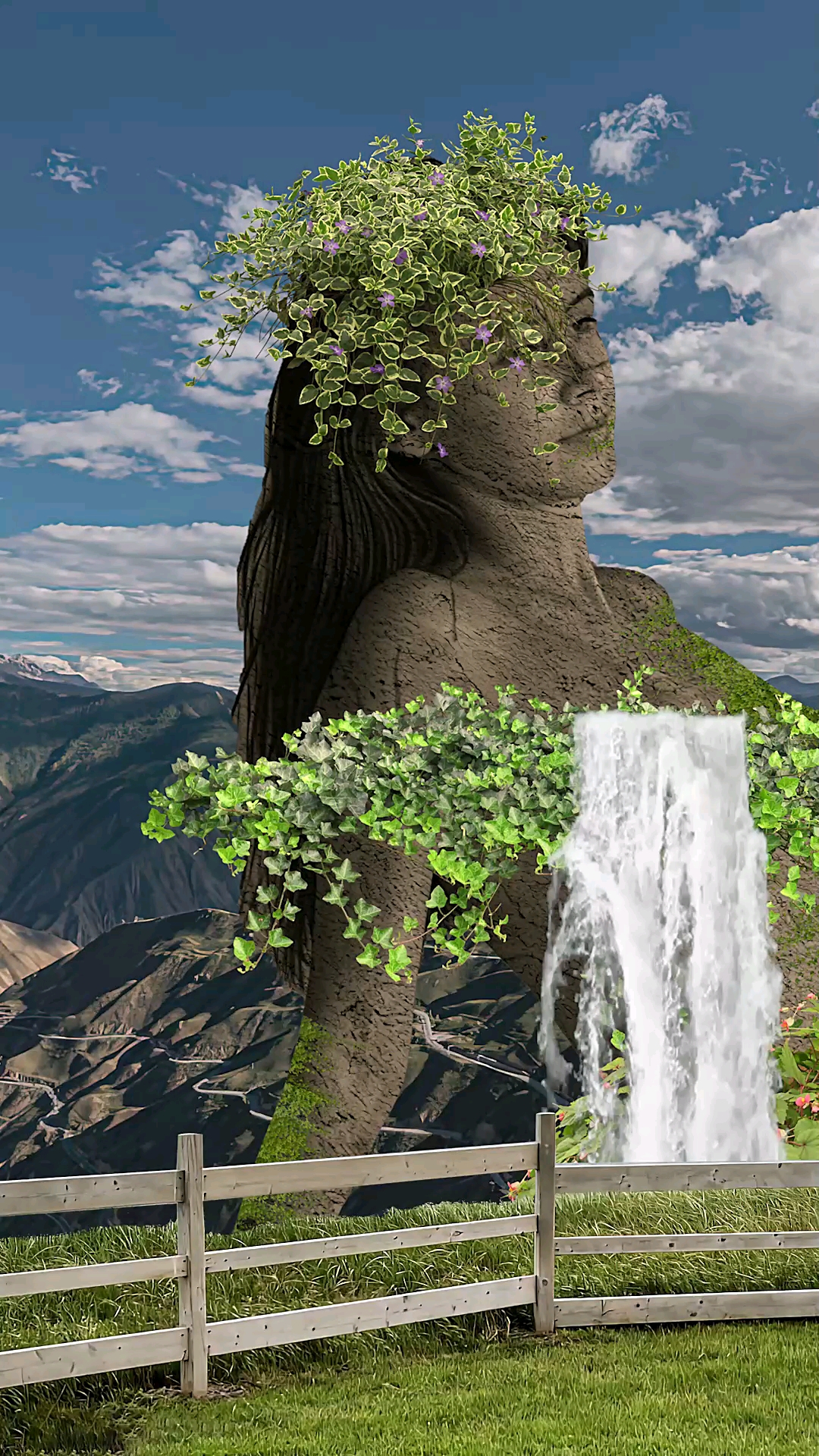 风景#女人是水,水能生财,见者吉祥,祝你财宝伴左右,幸福美满无忧愁!