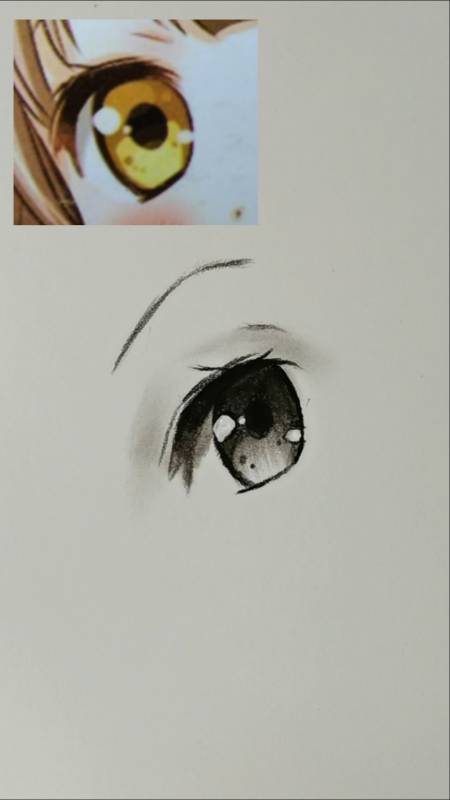 我要上热门漫画眼睛怎么画不信你试试