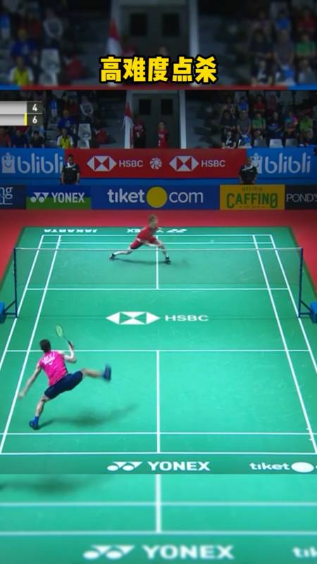 羽毛球李梓嘉高难度点杀球迷动作虽丑但杀伤力极大