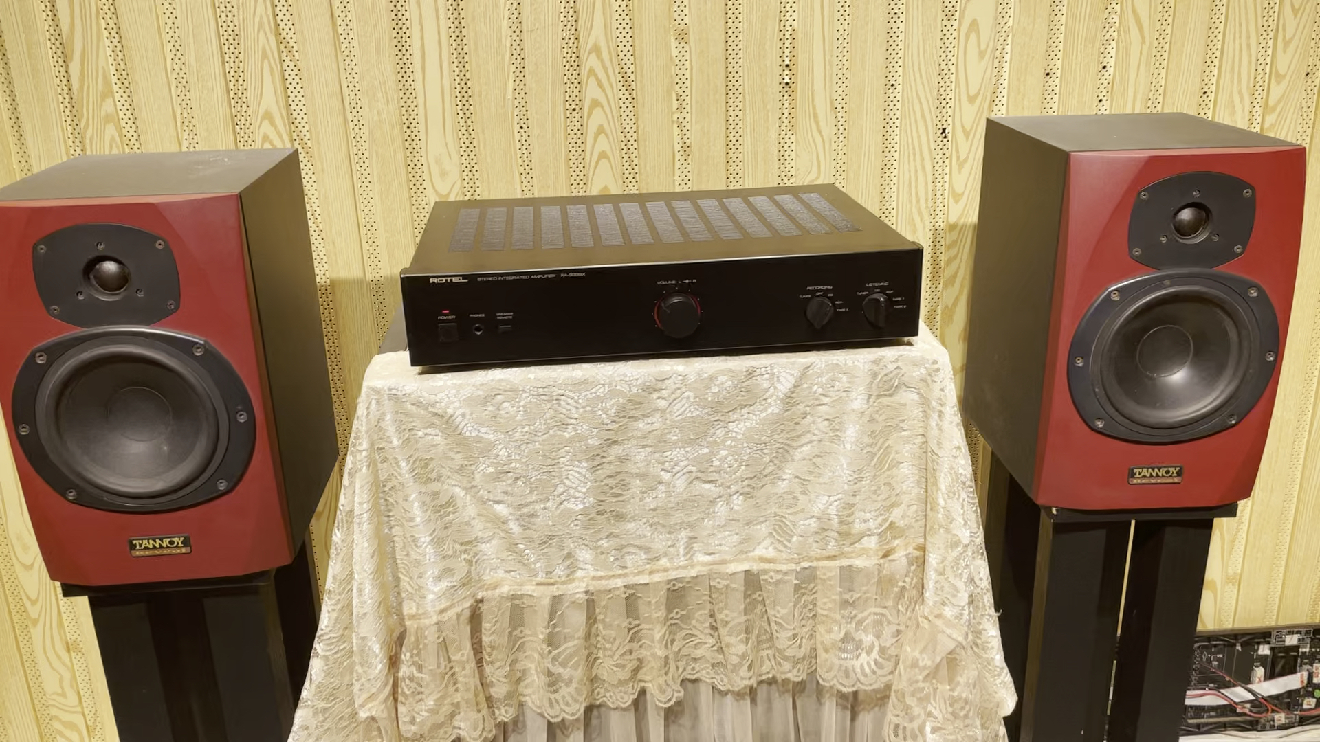 音响#英国路遥纯功放,推6.5寸天朗