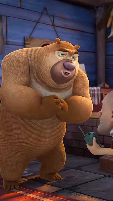 动漫熊二来电搞笑床前明月光李白睡的香