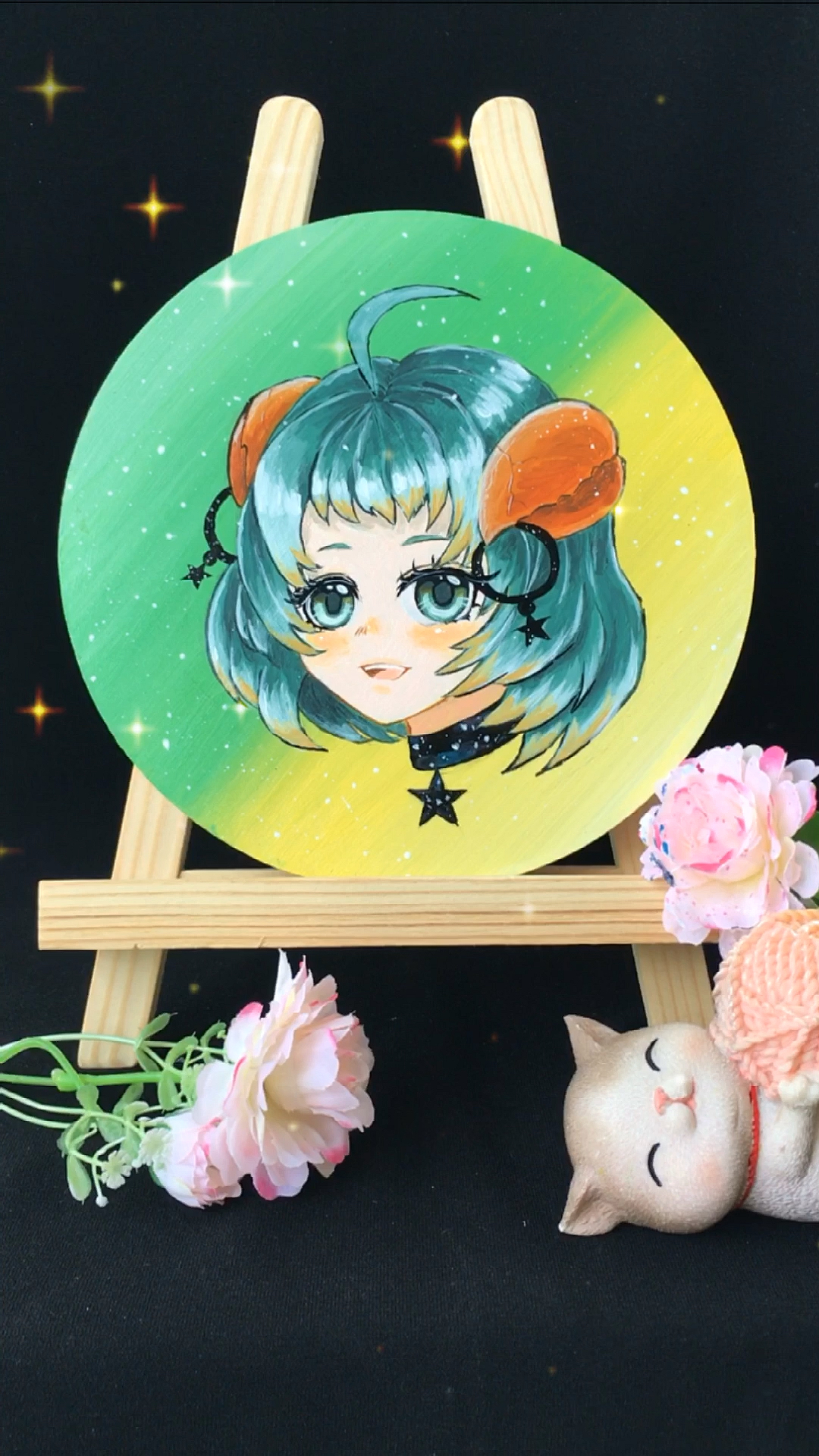 十二星座#画巨蟹座头像,谢谢喜欢