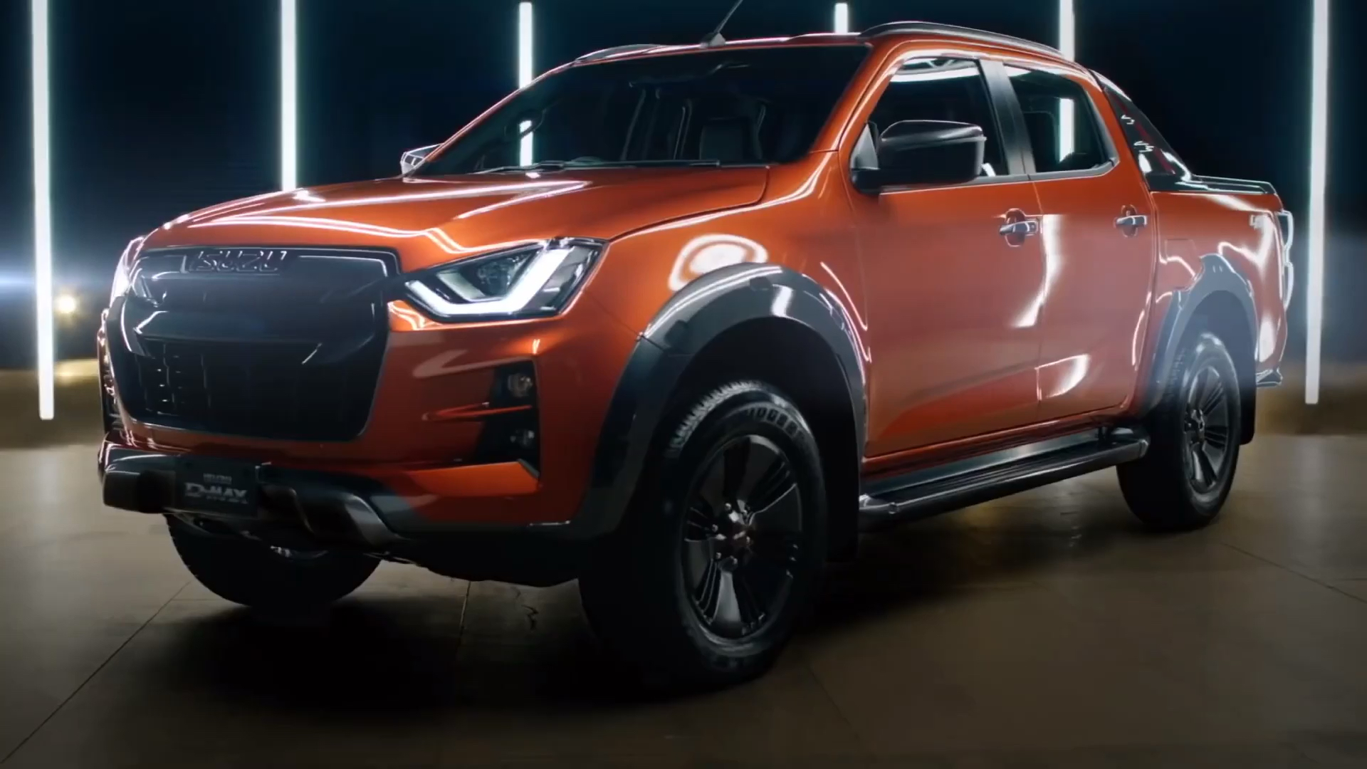 2021款五十铃皮卡汽车,看看皮卡有多优秀.