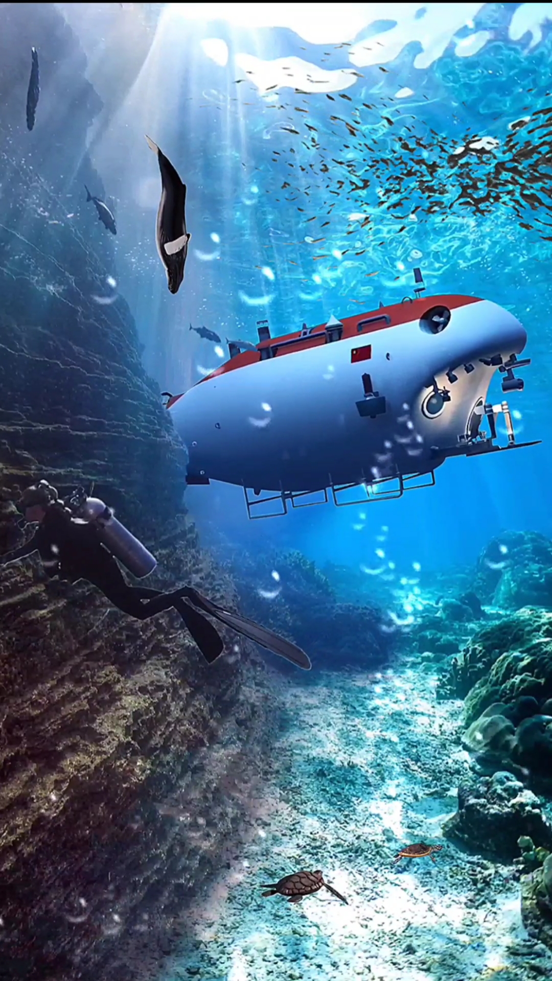 大国重器#蛟龙探海——大国神器,7062米世界纪录!