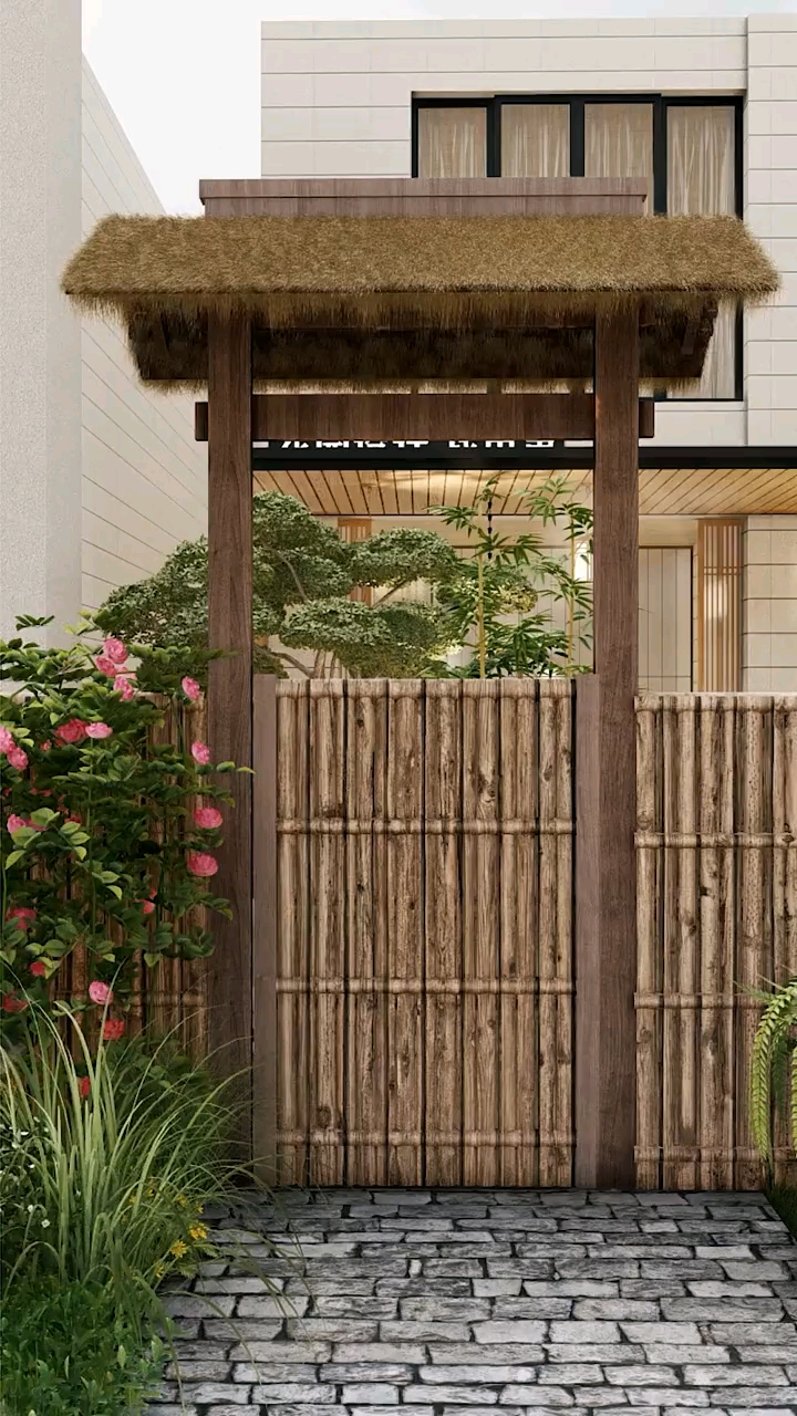 幽静闲适40平日式小院花园设计 庭院设计