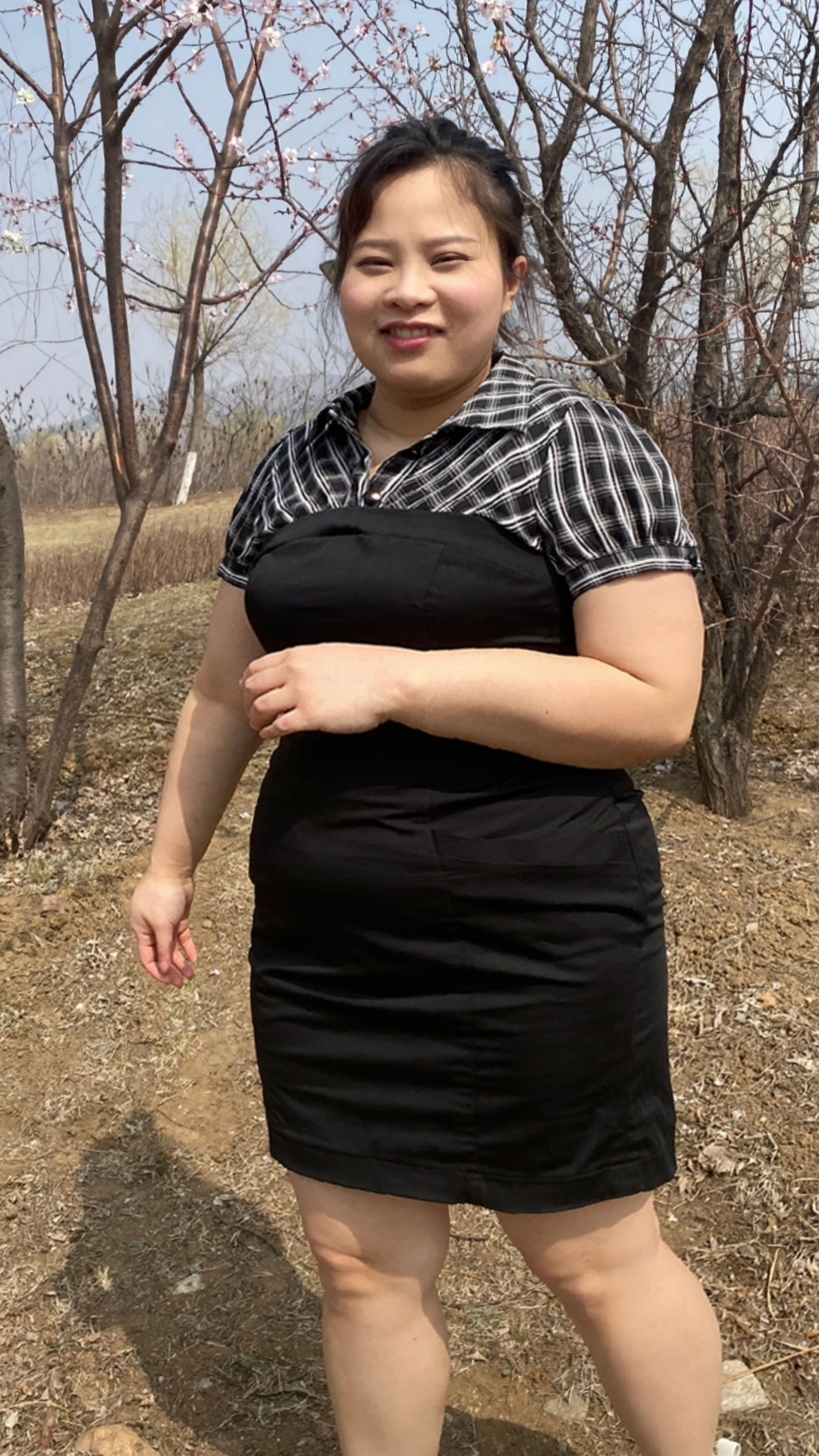 如果天生腰粗腿短,大屁股大脸,那么后天努力努力没准会有奇迹,#变瘦变