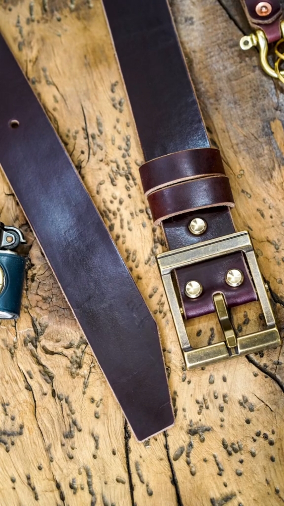 民间手艺人200多年历史的皮皇霍尔文皮这腰带太奢侈了