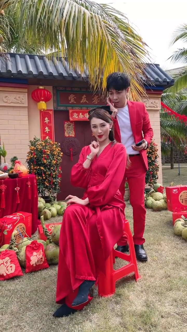 广东夫妇#姐就是女王!自信放光芒!哈哈哈哈