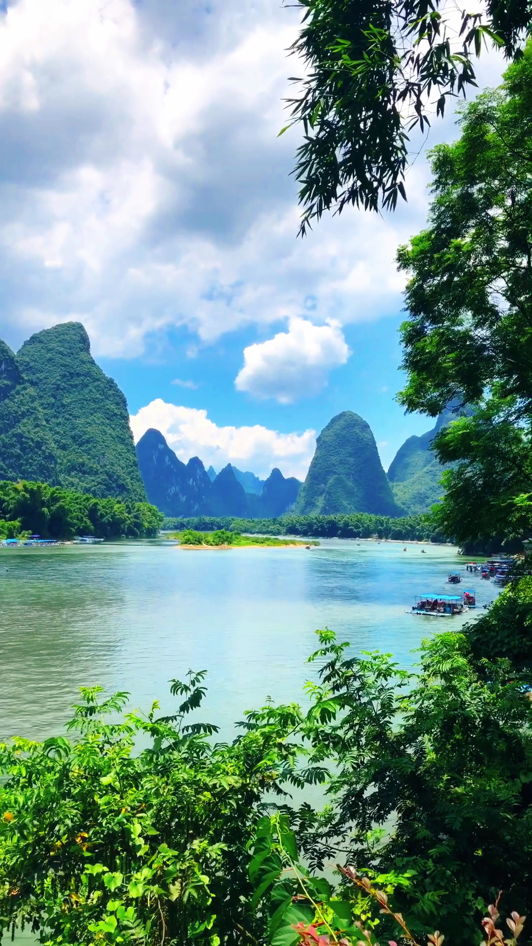 桂林山水大自然的鬼斧神工