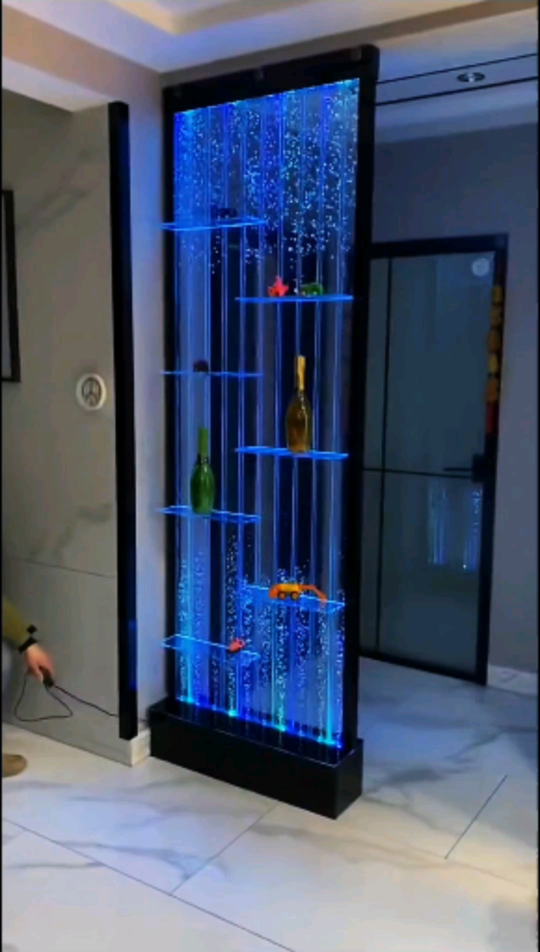 水幕隔断屏风你喜欢吗?客厅餐厅走廊过道,沙发旁边等均可以