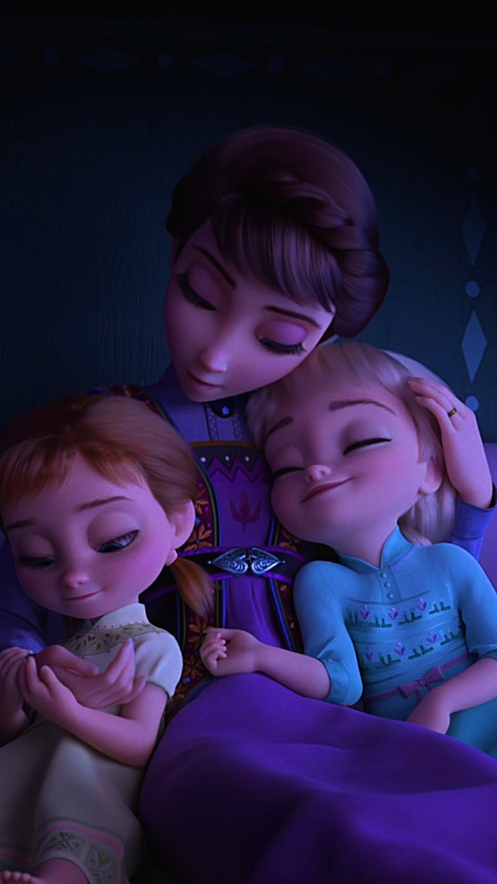 高清60帧#安娜和艾莎公主你更喜欢哪一个?