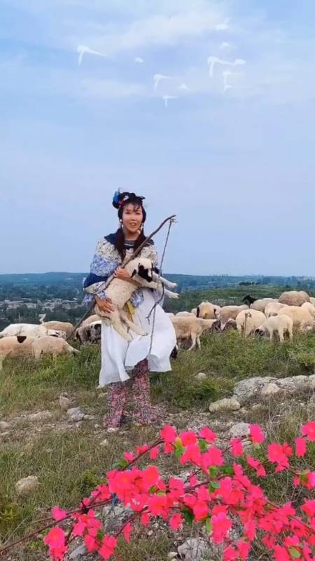 少林寺牧羊女图片
