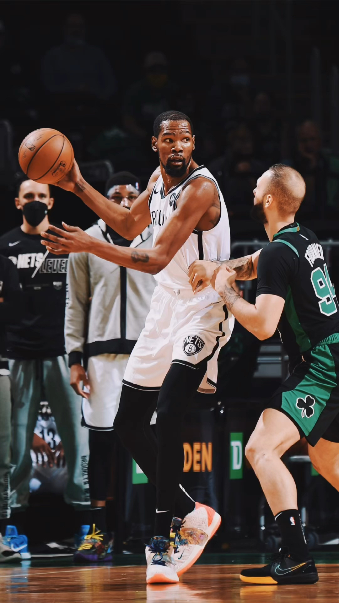 nba#篮网三巨头砍96分不敌凯尔特人