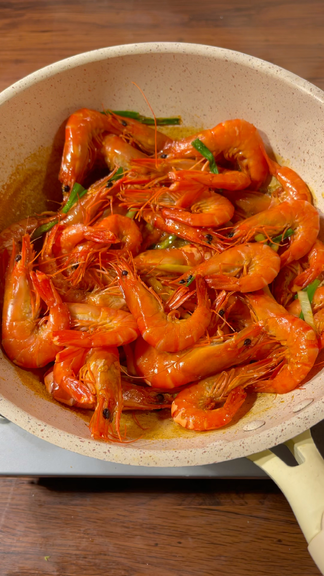 不加一滴水的盐焗大虾鲜甜美味好吃到舔盘