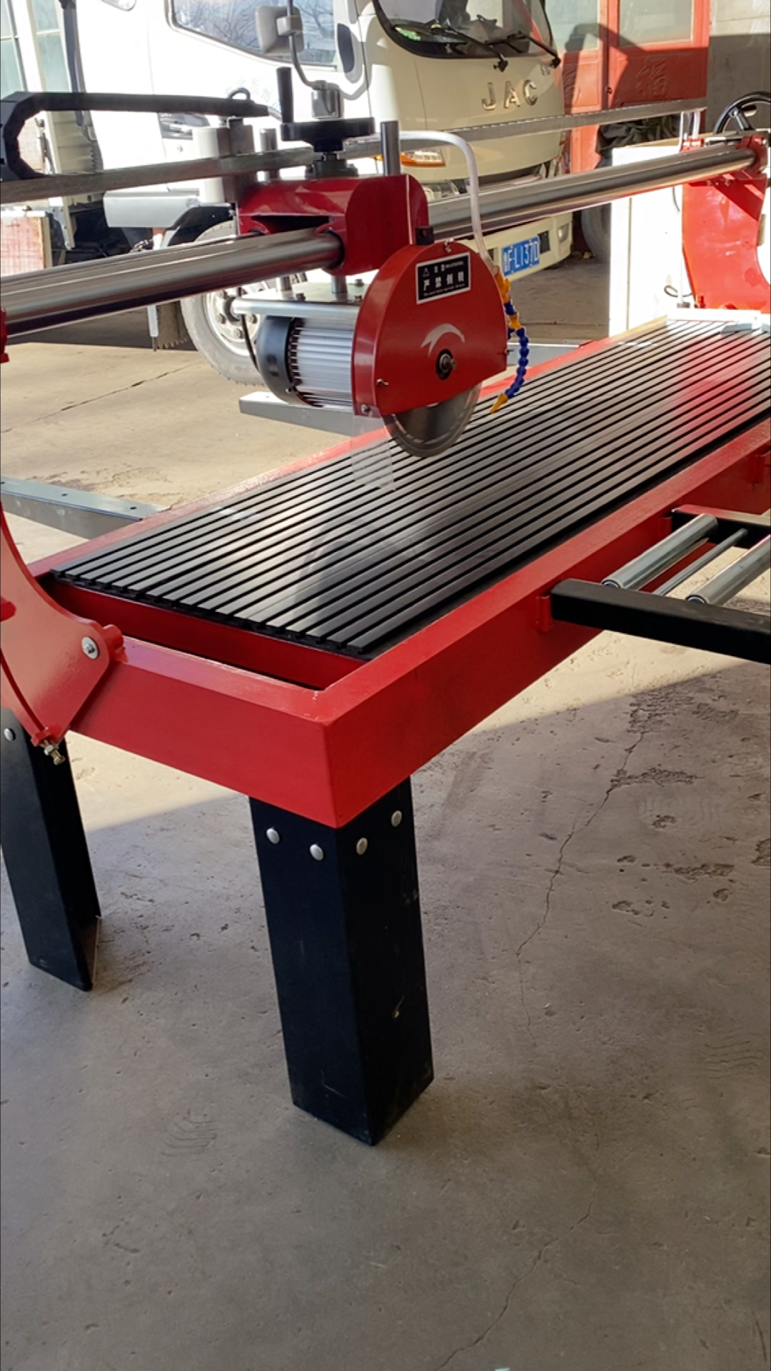 石材切割机#一款可切厚石材的大功率切割机,搬运方便,适合中大型装修