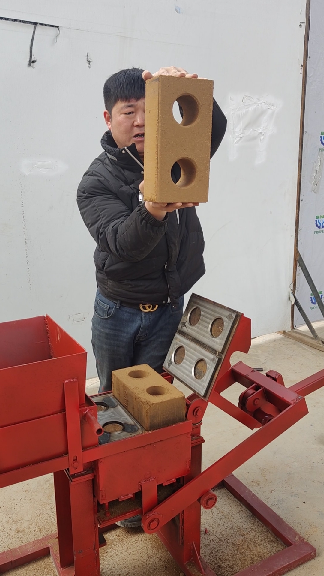 粘土砖机#手工粘土乐高砖机