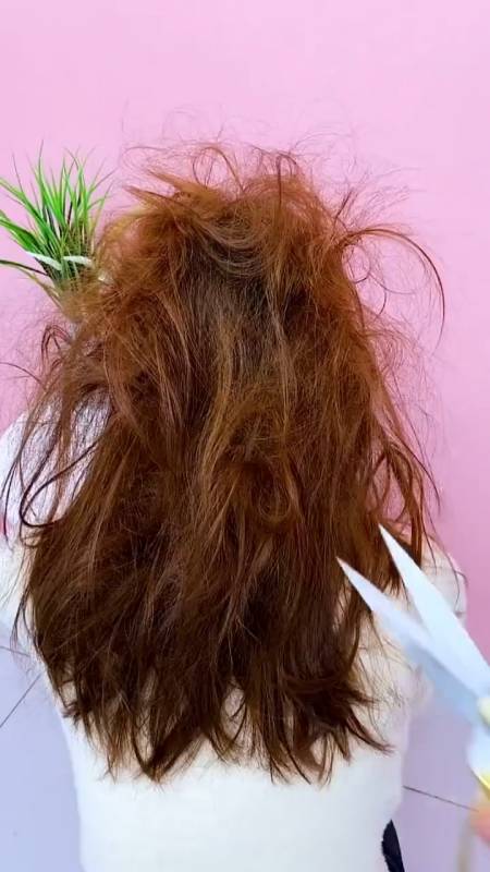 全民好物节#把你乱七八糟的头发都剪掉吧-全民小视频