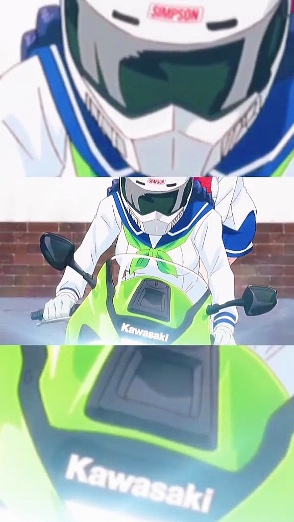 番名《爆音少女》头盔下一定是个大美女有人想抱走吗?