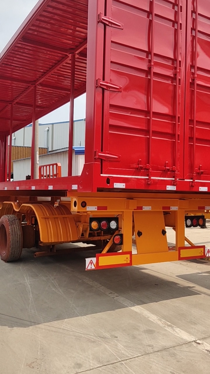 侧帘骨架半挂车