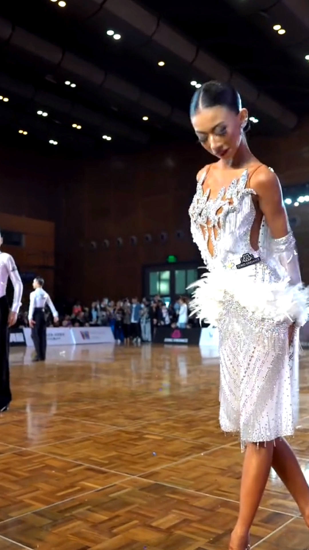 拉丁舞#感受一下墨茉组合的恩师和墨茉组合的气质,落落大方,果然名师