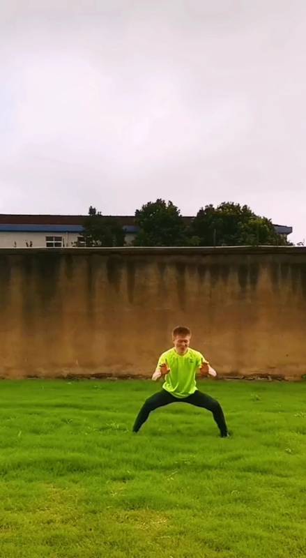 不一样的人生#洪拳套路演示